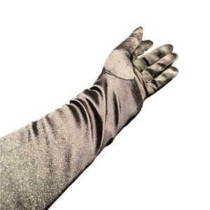 Vintage black satin opera gloves. Just like Taylor Swift Glove 🔥